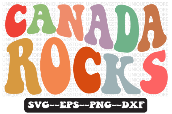 Canada Rocks Quote Retro Svg Design Review for Real Projects