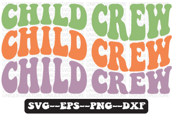 Child Crew Quote Retro Svg Design: A Designer’s Practical Take