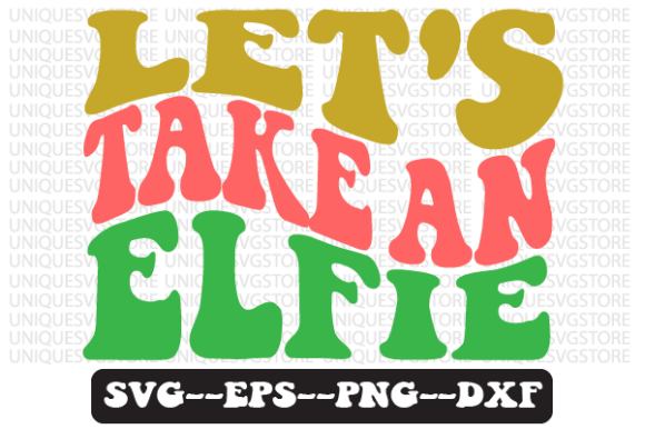 Let’s Take an Elfie Retro SVG Design Review
