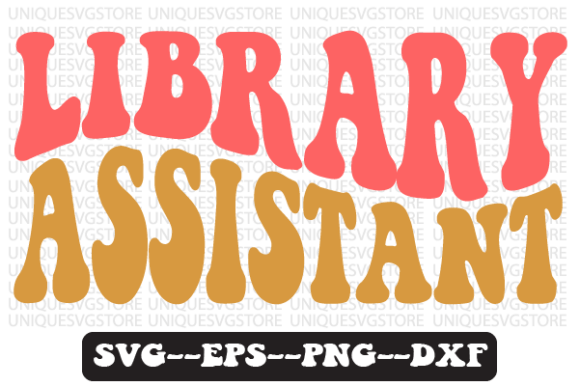 Library Assistant Retro Svg Design Review: A Nostalgic Embroidery Asset
