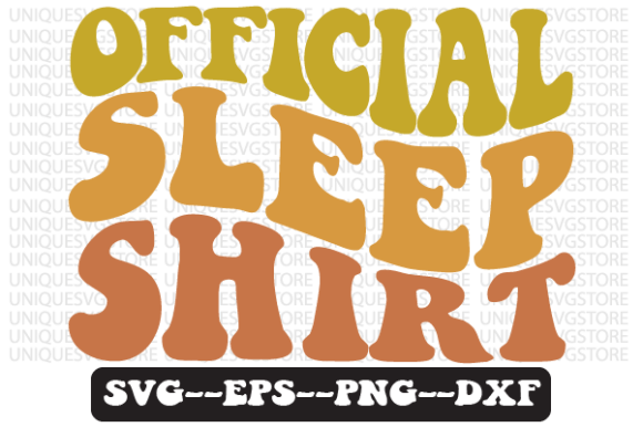 Official Sleep Quote Retro Svg Design: A Designer’s Perspective