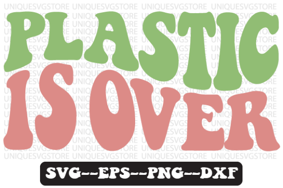 Plastic is Over Quote Retro Embroidery Design Review