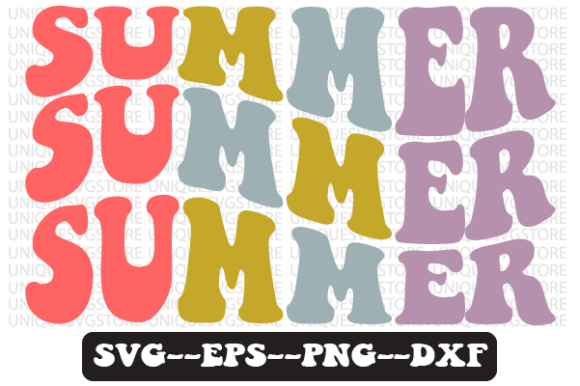 Summer Quote Retro Svg Design Review for Real Embroidery Projects